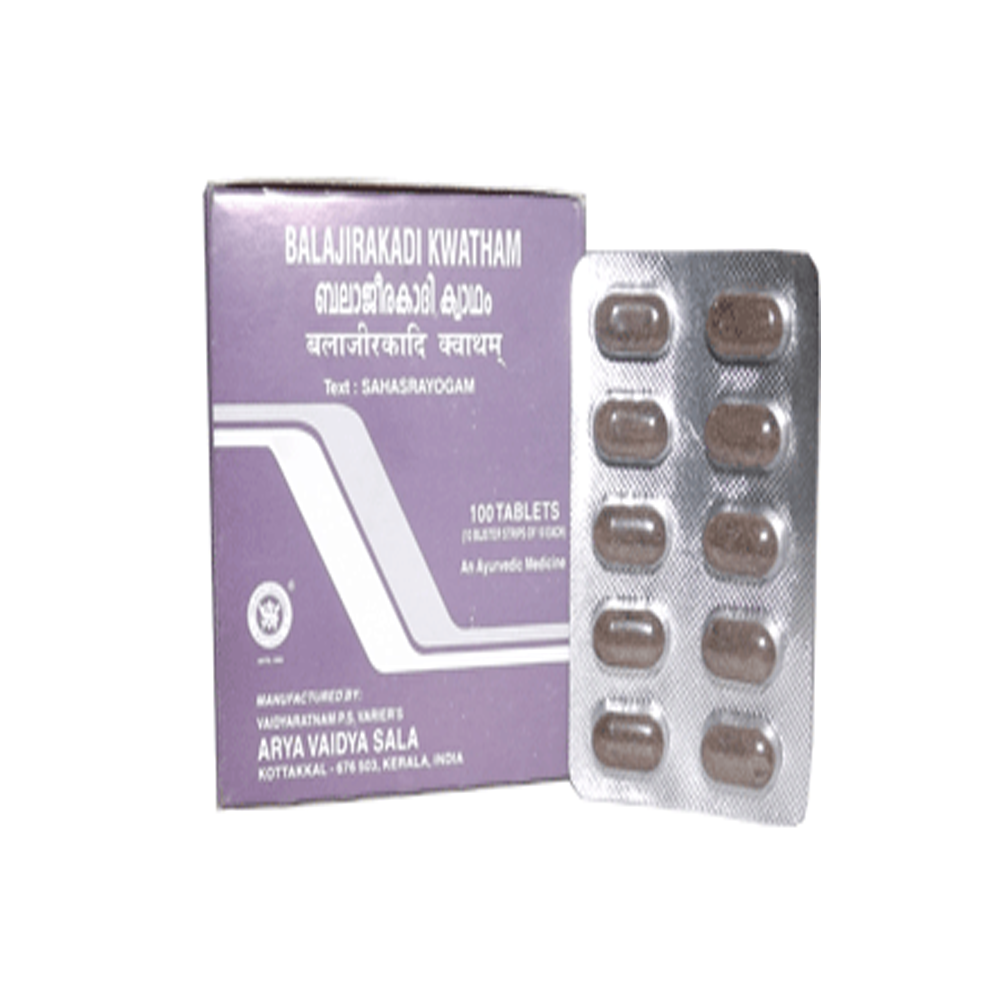 Kottakkal Balajirakadi Kawatham Tablets