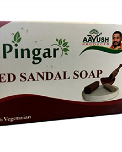 Aayush Pingara Red Sandal Soap