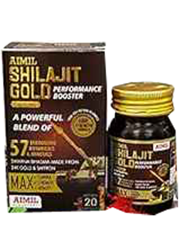Aimil Shilajit Gold Capsules