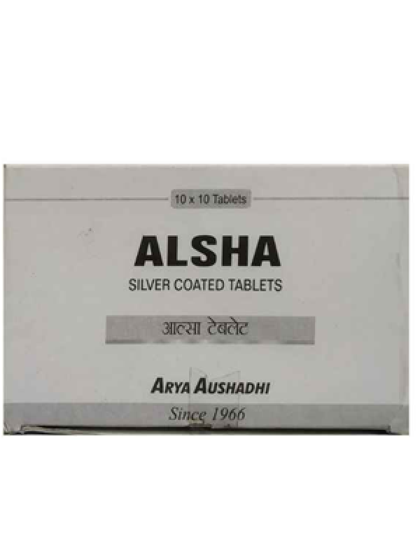 Arya Aushadhi Alsha Tablets