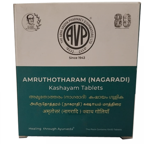 AVP Amruthotharam (Nagaradi) Kashayam Tablets