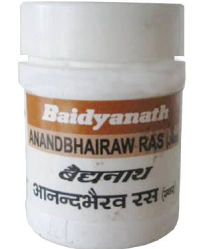 Baidyanath Anand Bhairav Ras (Jwar)