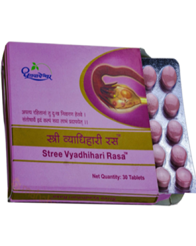 Dhootapapeshwar Stree Vyadhihari Ras Tablets