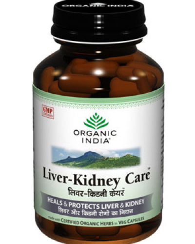 Organic India Liver Kidney Care Capsules
