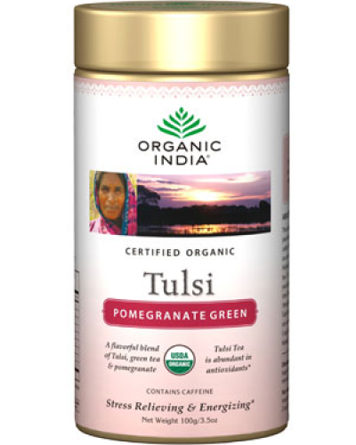 Organic India Tulsi Green Pomegranate