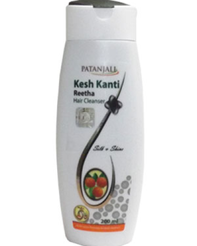 Patanjali Kesh Kanti Reetha Hair Cleanser Silk & Shine