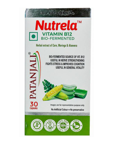 Patanjali Nutrela Vitamin B12 Capsules