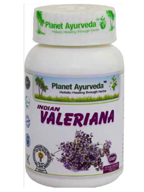 Planet Ayurveda Indian Valeriana Vege Capsule