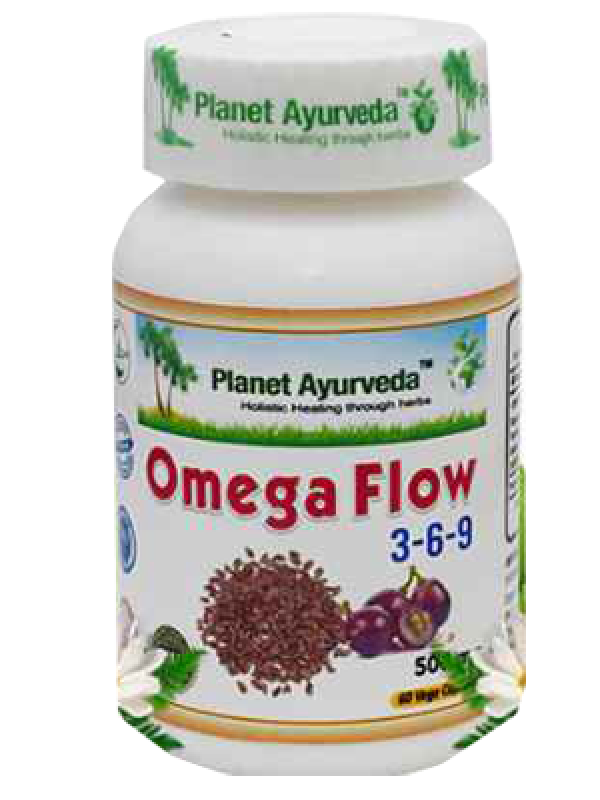 Planet Ayurveda Omega Flow 3-6-9 Vege Capsule