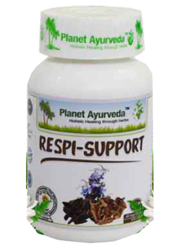 Planet Ayurveda Respi-Support Vege Capsule