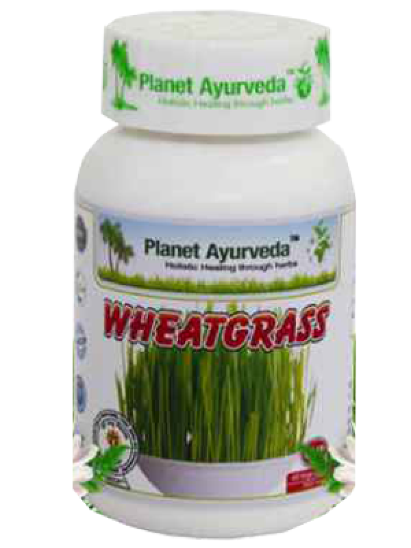 Planet Ayurveda Wheatgrass Vege Capsule
