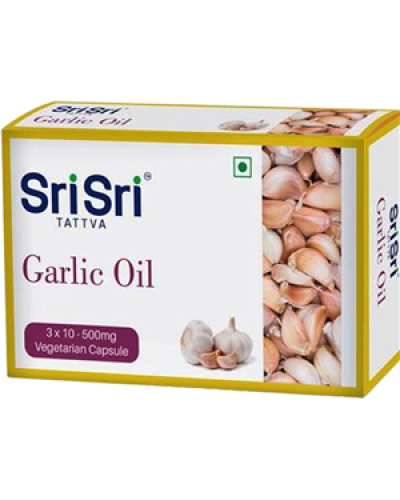 Sri Sri Tattva Garlic Oil Veg Capsule
