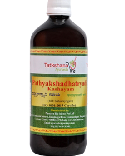 Tatkshana Pathyakshadhatryadi Kashayam