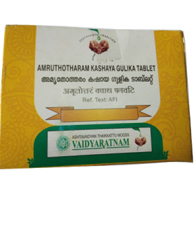 Vaidyaratnam Amruthotharam Kashaya Gulika Tablet