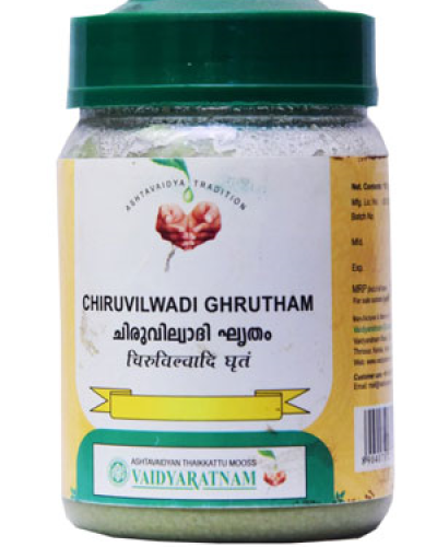 Vaidyaratnam Chiruvilwadi Ghrutham
