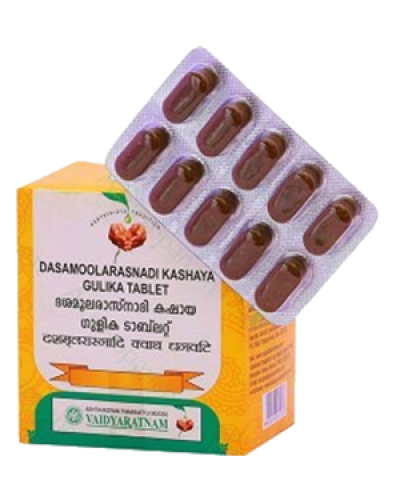Vaidyaratnam Dasamoolarasnadi Kashaya Gulika Tablet