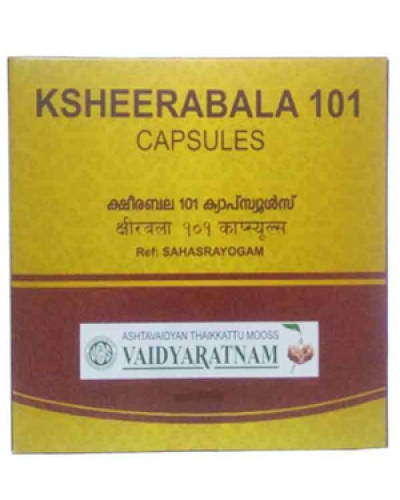 Vaidyaratnam Ksheerabala 101 Softgel Capsule