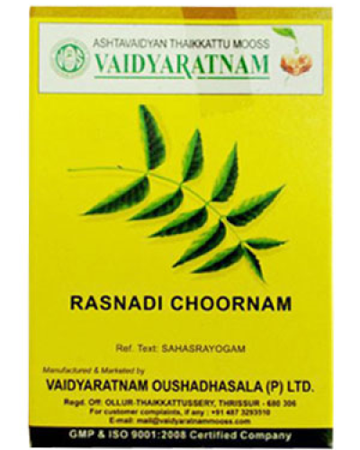 Vaidyaratnam Rasnadi Choornam
