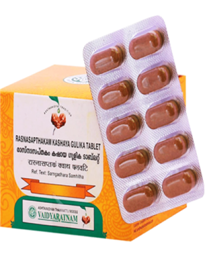 Vaidyaratnam Rasnasapthakam Kashayam Tablet