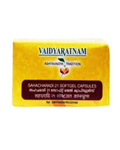 Vaidyaratnam Sahacharadi 21 Soft Gel Capsules