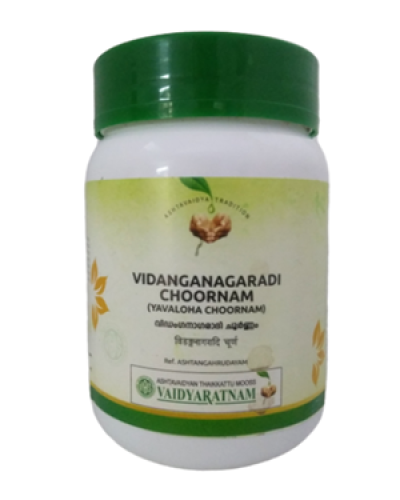 Vaidyaratnam Yavaloha Choornam (Vidanganagaradi Choornam)