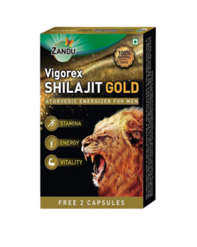 Zandu Vigorex Shilajit Gold