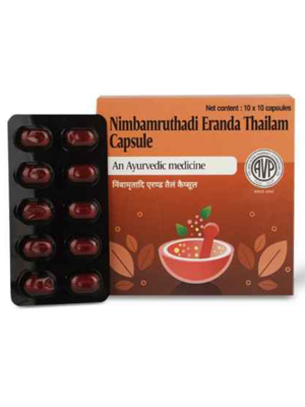 AVP Nimamruthadi Eranda Thailam Capsules