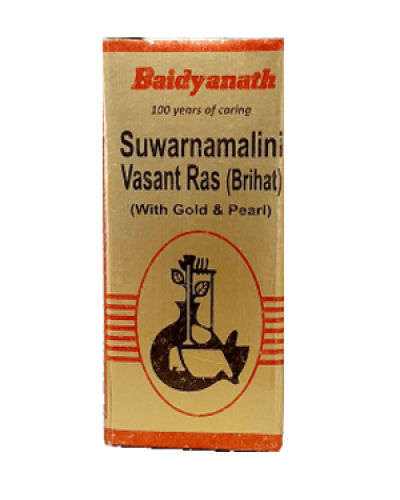 Baidyanath Suwarna Malini Vasant Ras(Brihat)