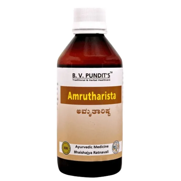 BV Pandit Amrutarishta (Bhashijya Ratnavali)