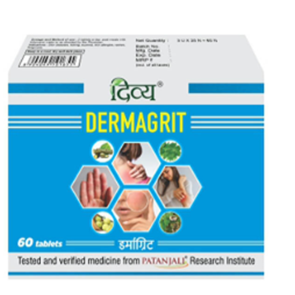 Divya Dermagrit Tablet