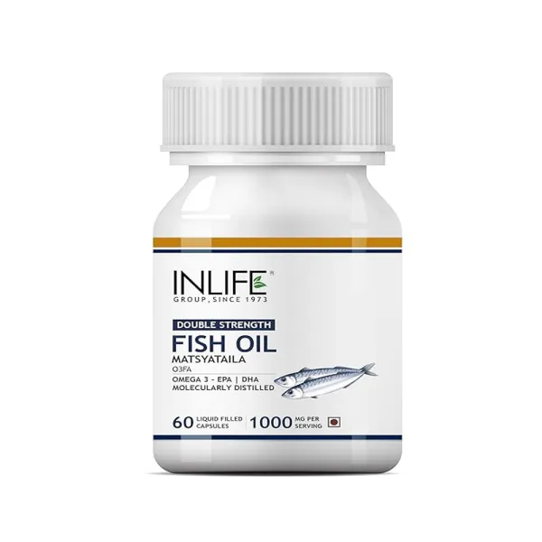 Inlife Fish Oil Omega 3 Capsule 1000mg