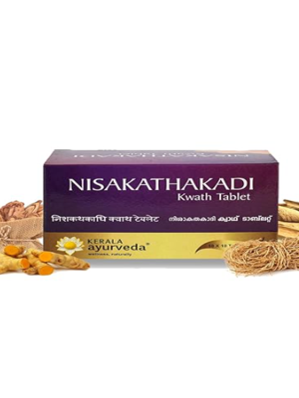 Kerala Ayurveda Nisakathakadi Kwath Tablets
