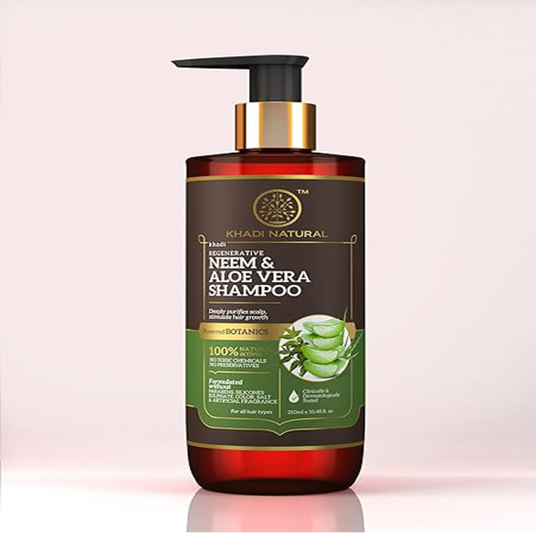 Khadi Natural Neem & Aloevera Shampoo