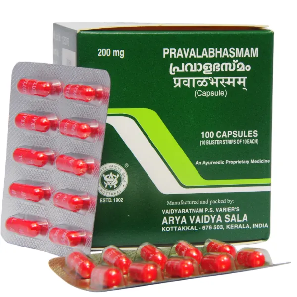 Kottakkal Pravala Bhasmam Capsules