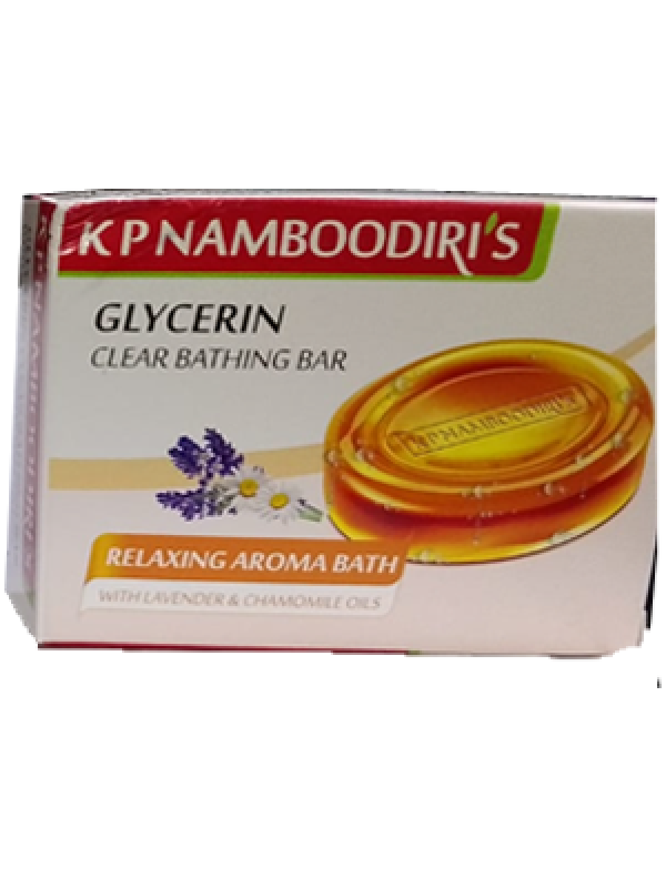 KP Namboodiri's Glycerin Soap  (Relaxing Aroma Bath)