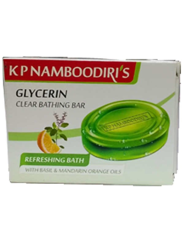 KP Namboodiri's  Glycerin Soap (Refreshing Bath)
