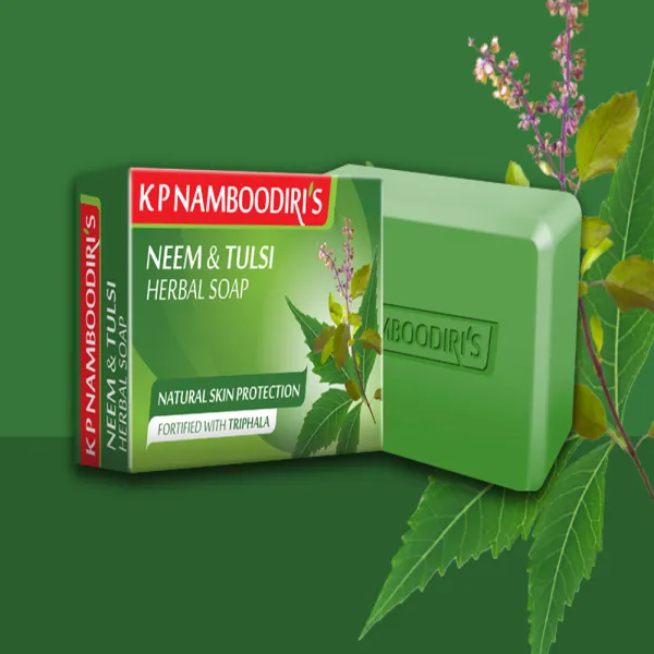 KP Namboodiri's Neem Tulsi Herbal Soap
