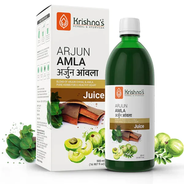 Krishna's Herbal & Ayurveda Arjun Amla Juice