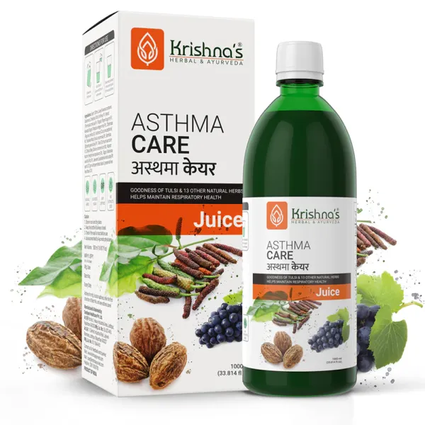 Krishna's Herbal & Ayurveda Asthma Care Juice