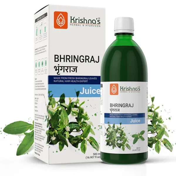 Krishna's Herbal & Ayurveda Bhringraj Swaras