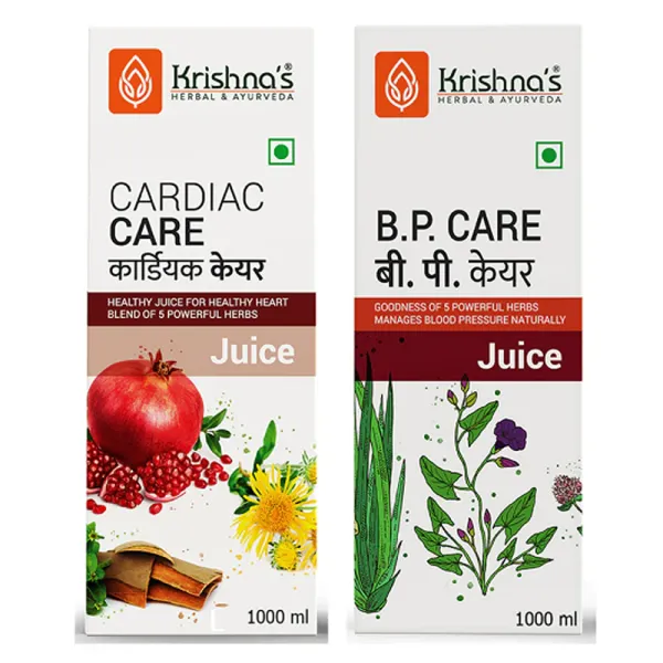 Krishna's Herbal & Ayurveda Cardiac Care Juice | BP Care Juice