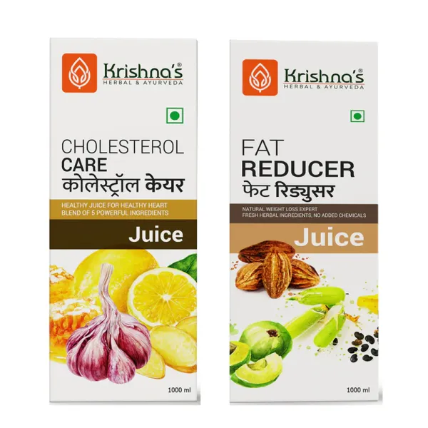 Krishna's Herbal & Ayurveda Cholesterol Care Juice | Fat Reducer Juice
