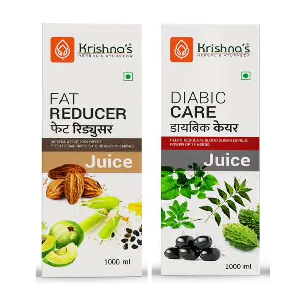 Krishna's Herbal & Ayurveda Fat Reducer Juice | Diabic Care Juice