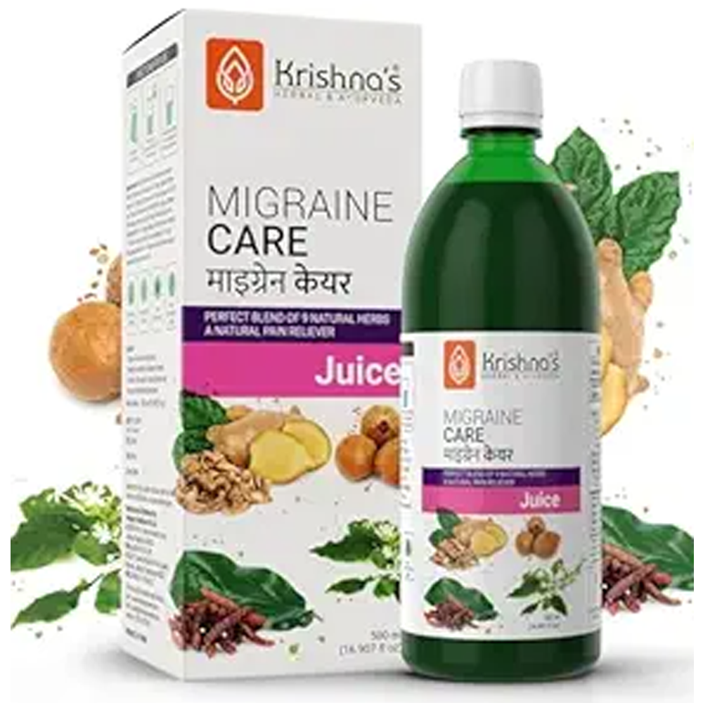 Krishna's Herbal & Ayurveda Migraine Care Juice