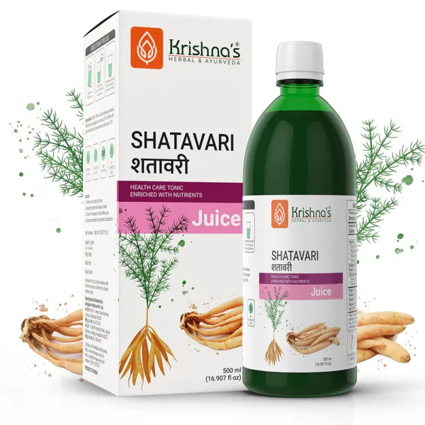 Krishna's Herbal & Ayurveda Shatavari Juice