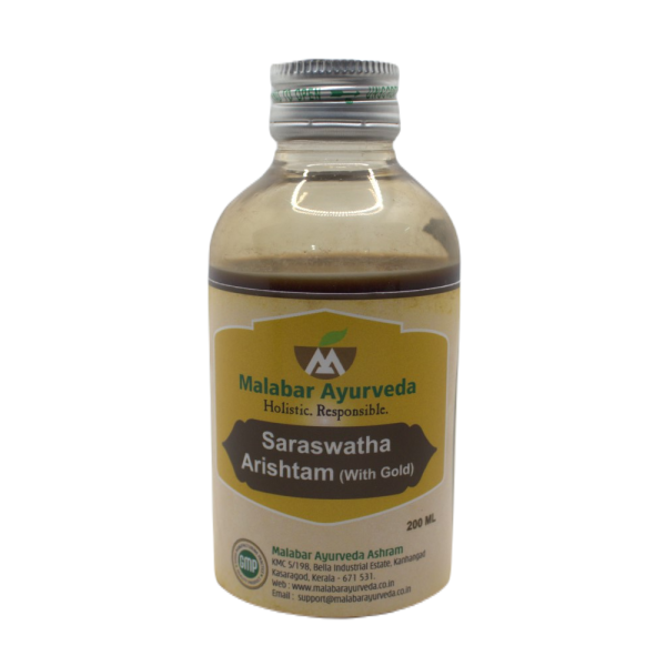 Malabar Saraswatharishtam (With Gold)