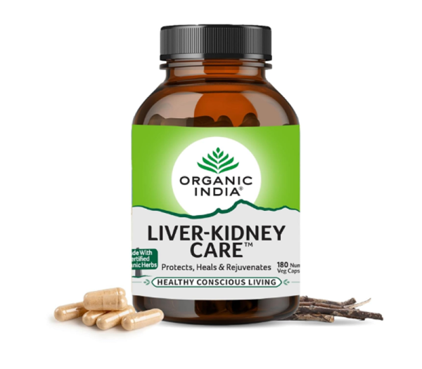 Organic India Liver Kidney Care Capsules