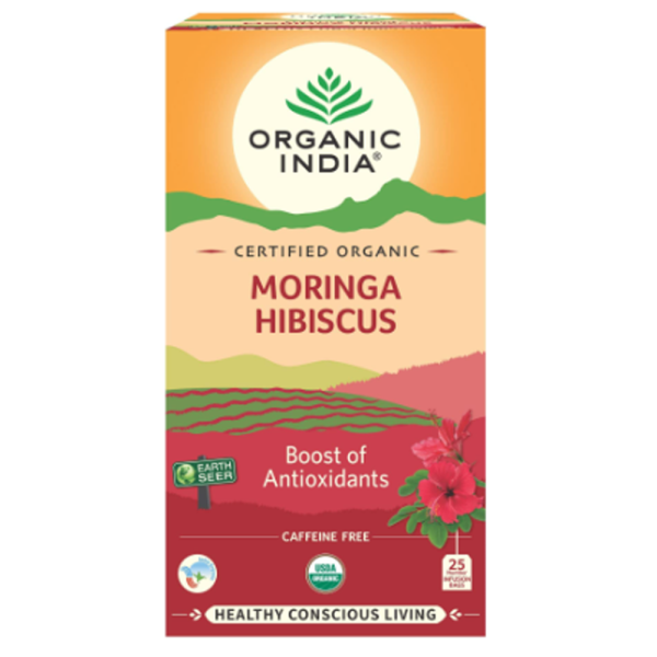 Organic India Moringa Hibiscus