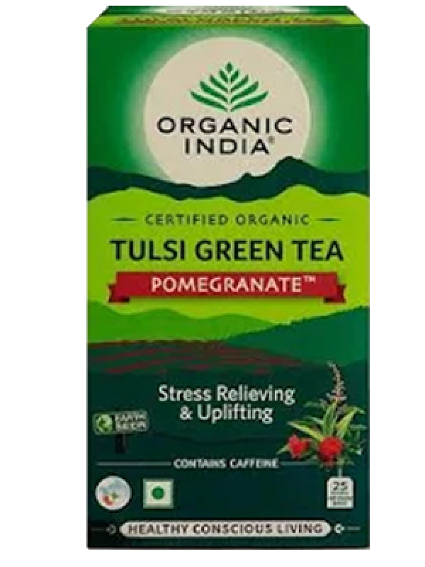 Organic India Tulsi Green Pomegranate
