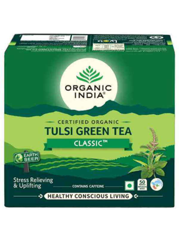 Organic India Tulsi Green Tea Classic